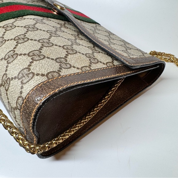 ♦️SOLD♦️Gucci Ophidia Sherry Line Supreme GG Monogram Clutch Crossbody Bag - Picture 9 of 16